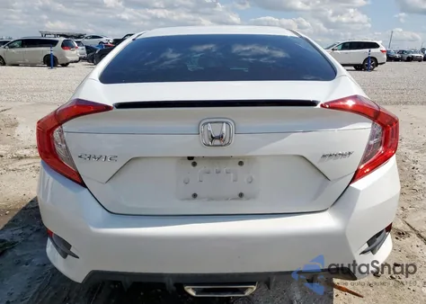 2021 Honda Civic Sport из США, поврежденный, VIN 19XFC2F87ME003307